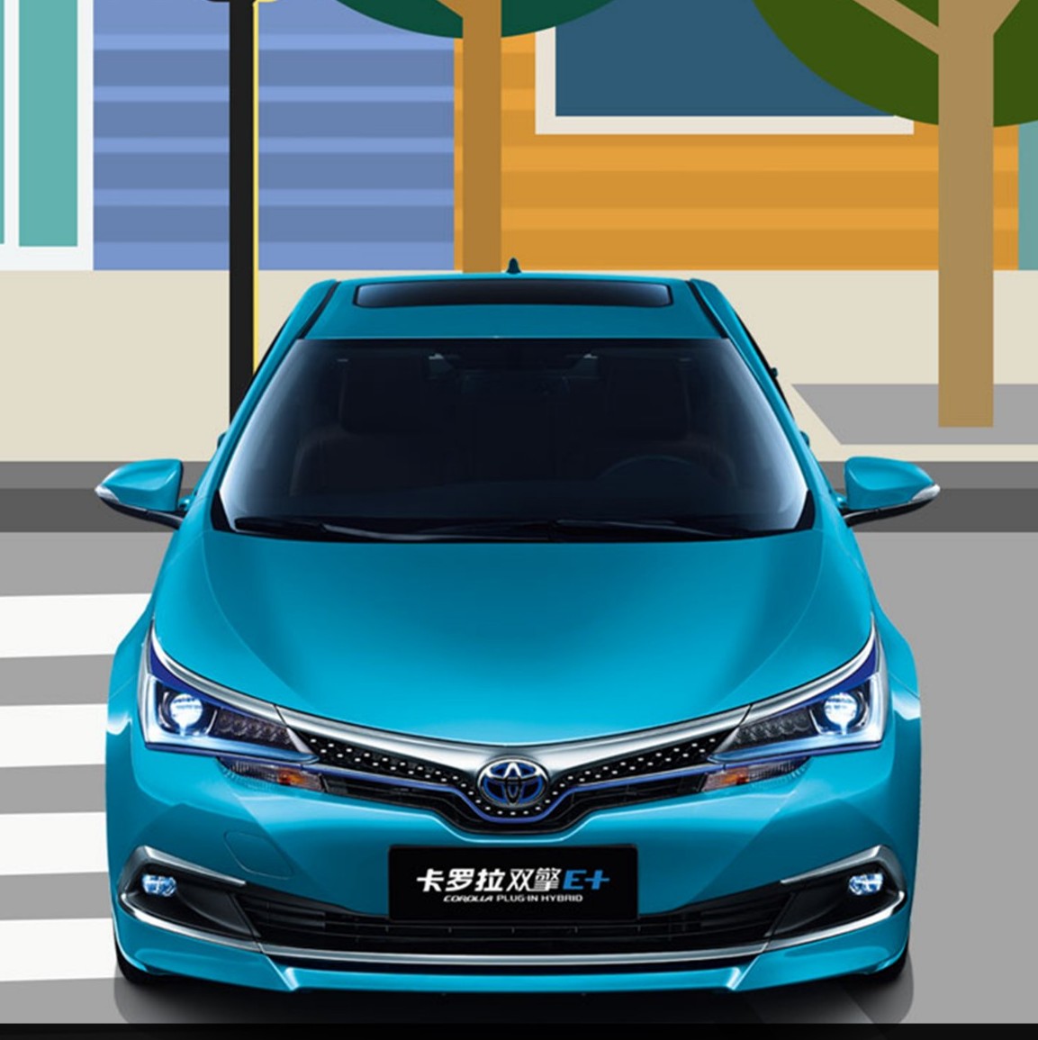 沒想到你是這樣的卡羅拉雙擎E+！ 